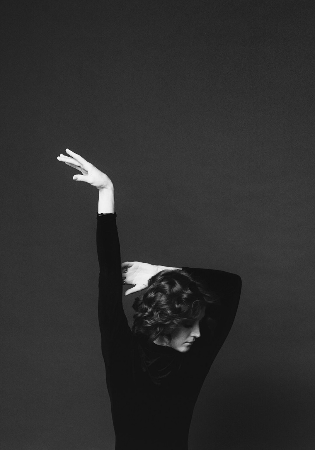 Studio portrait of a confident Polish businesswoman in her 40s